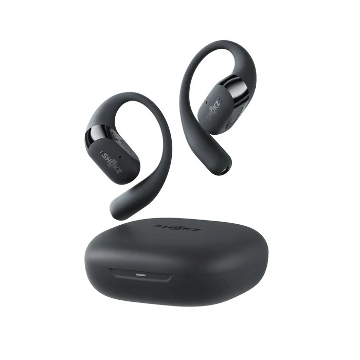 Bluetooth Handsfree Shokz OpenFit 2+ Ear-hook, In-ear Calls/Music Black