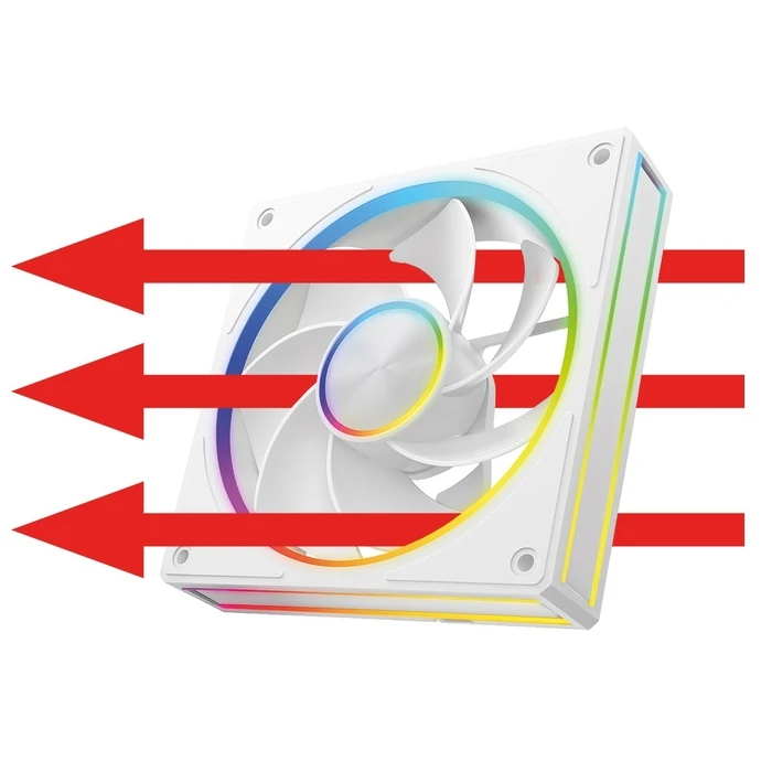 Case Fan Modecom VOLCANO LOOP 120 ARGB Reverse White