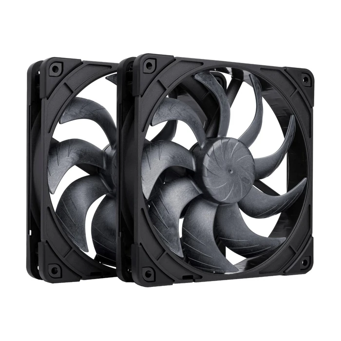 Case Fan Noctua 140mm NF-A14x25 G2 PWM Sx2 PP chromax.Black edition - dual set
