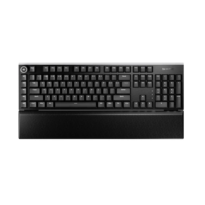 Gaming Πληκτρολόγιο Be quiet Light Mount Silent Linear US ANSI USB QWERTY US English Black