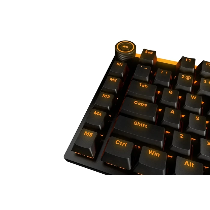 Gaming Πληκτρολόγιο Be quiet Light Mount Silent Linear US ANSI USB QWERTY US English Black