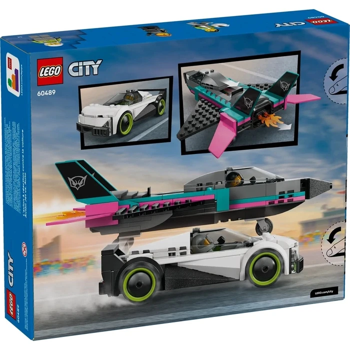 Lego CITY 60489 Jet vs Car