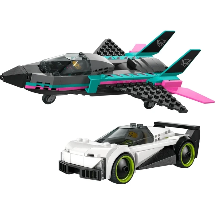 Lego CITY 60489 Jet vs Car