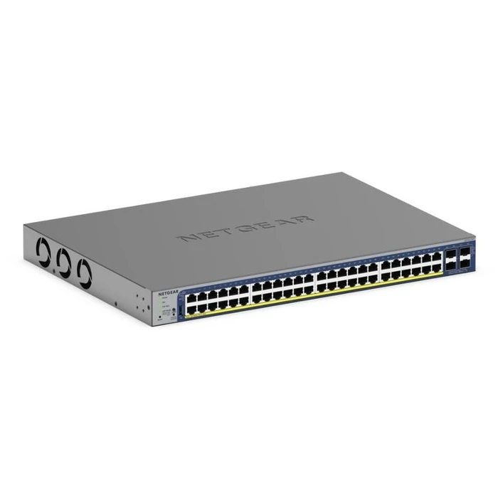 Network Switch Netgear 52-Port PoE Gigabit/10G Stackable Smart Switch (GS752TXP)