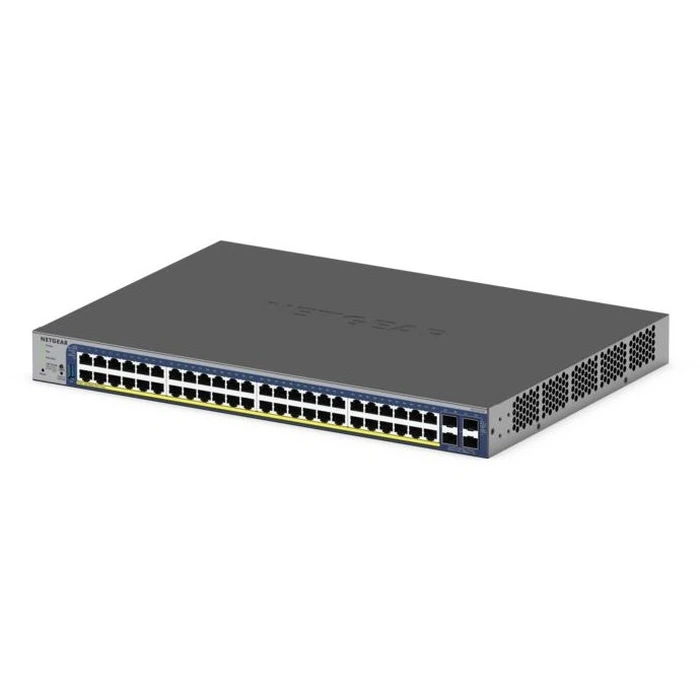Network Switch Netgear 52-Port PoE Gigabit/10G Stackable Smart Switch (GS752TXP)