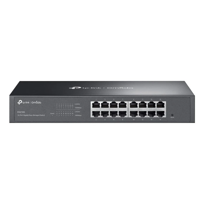 Network Switch TP-Link Omada ES216G Managed L2 Gigabit Ethernet (10/100/1000) Black
