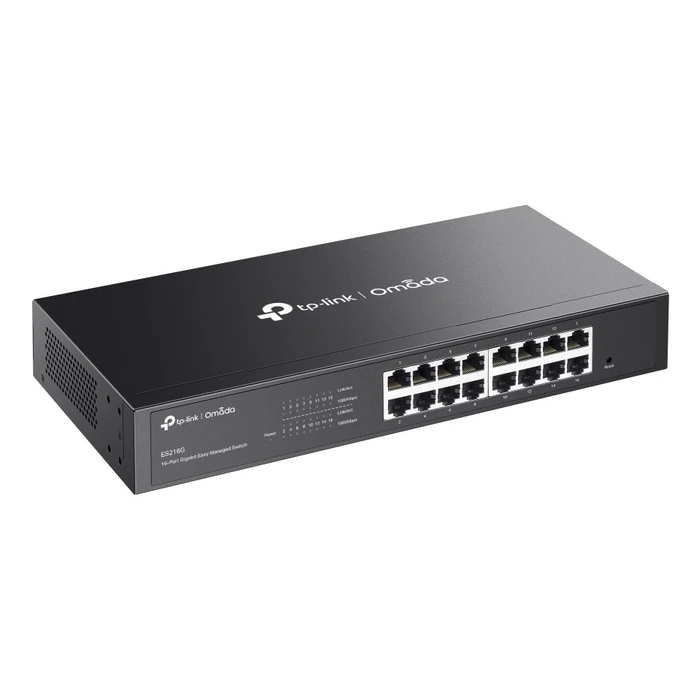 Network Switch TP-Link Omada ES216G Managed L2 Gigabit Ethernet (10/100/1000) Black