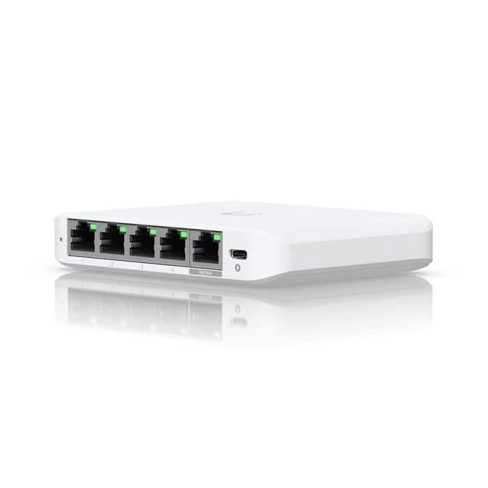 Network Switch Ubiquiti UniFi Flex Mini 2.5G Managed 2.5G Ethernet (100/1000/2500) (PoE) Desktop White