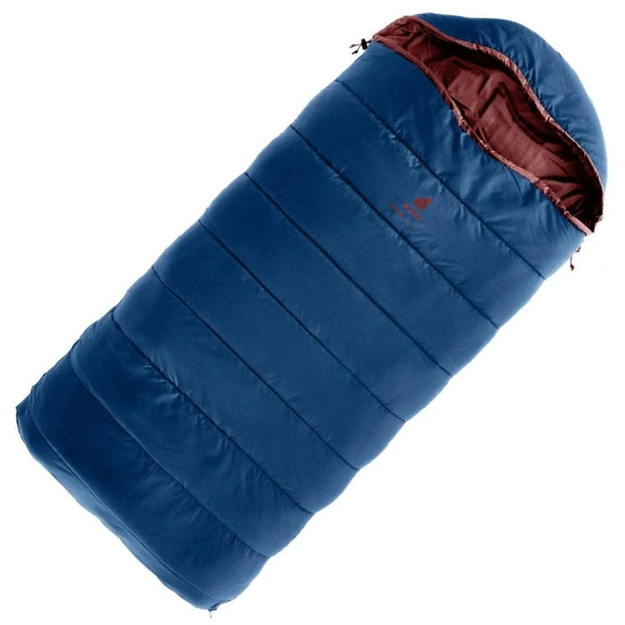 Sleeping Bag Deuter children's Starlight SQ (130-170 cm) - nightBlue/redwood