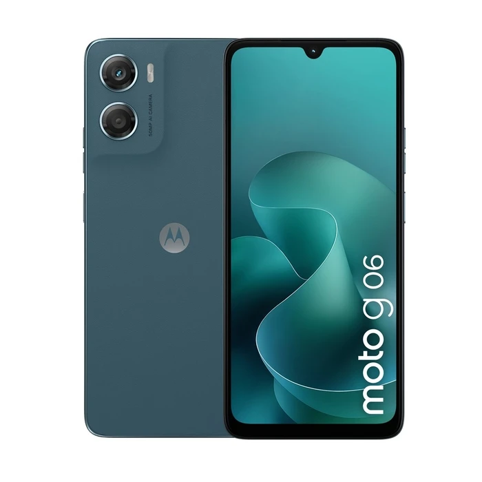 Smartphone Motorola Moto G06 (6.88") Dual SIM Android 15 4G USB Type-C 4GB 256GB 5200mAh Blue