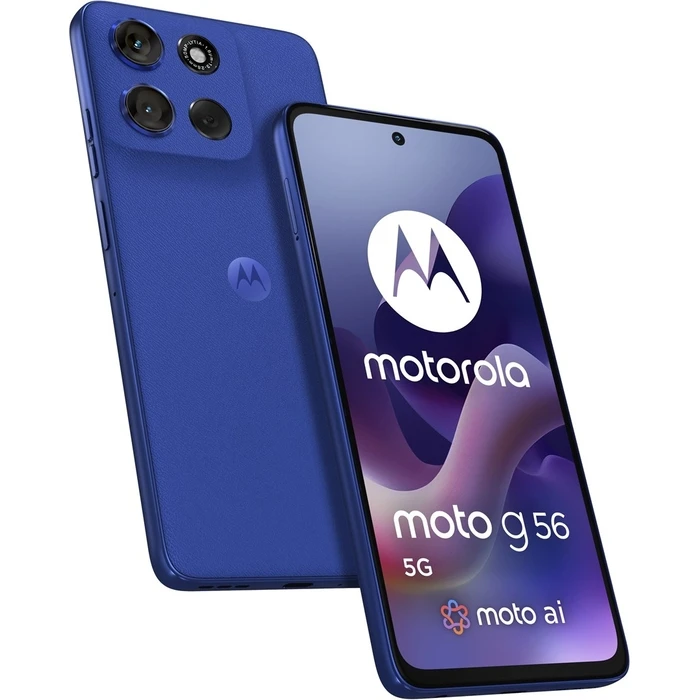 Smartphone Motorola Moto G56 5G 8GB 256GB Dazzling Blue