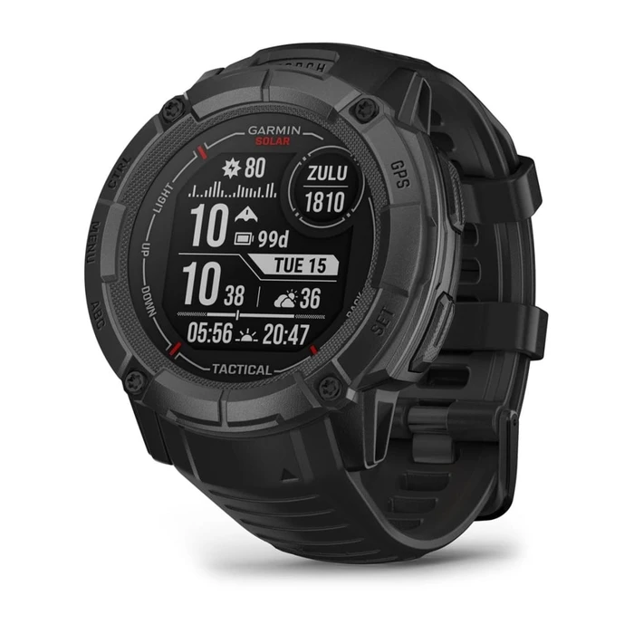 Smartwatch Garmin Instinct 2X Solar Tactical Edition 2.79cm (1.1") MIP 50 mm Digital 176 x 176 Black GPS