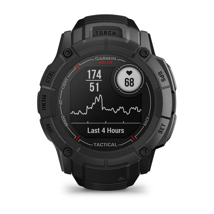 Smartwatch Garmin Instinct 2X Solar Tactical Edition 2.79cm (1.1") MIP 50 mm Digital 176 x 176 Black GPS