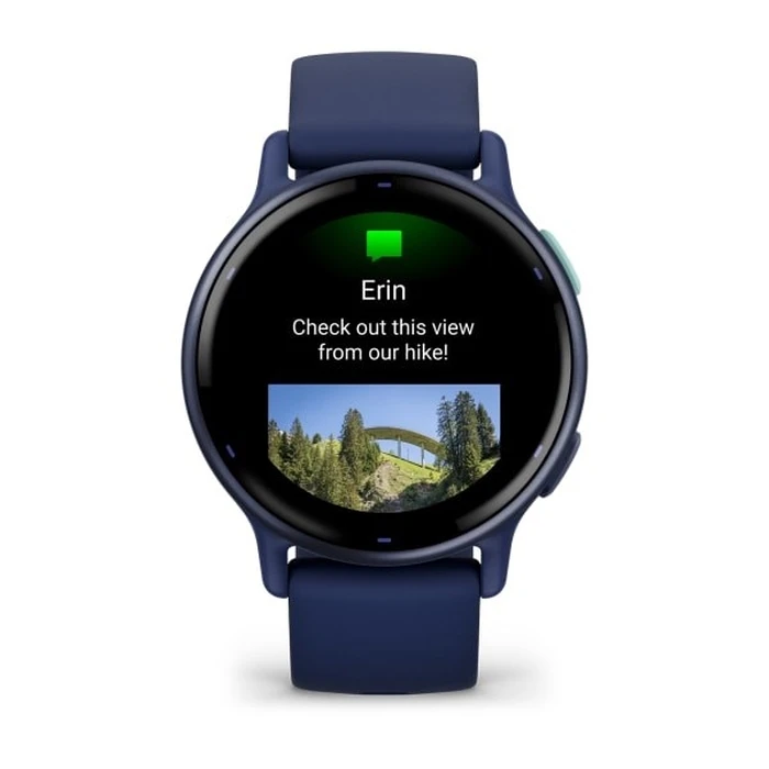 Smartwatch Garmin Vivoactive 5 (1.2") AMOLED 42 mm Digital 390 x 390 Blue Wi-Fi GPS