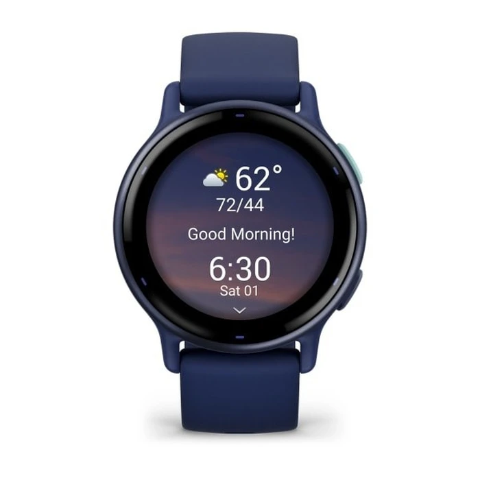 Smartwatch Garmin Vivoactive 5 (1.2") AMOLED 42 mm Digital 390 x 390 Blue Wi-Fi GPS