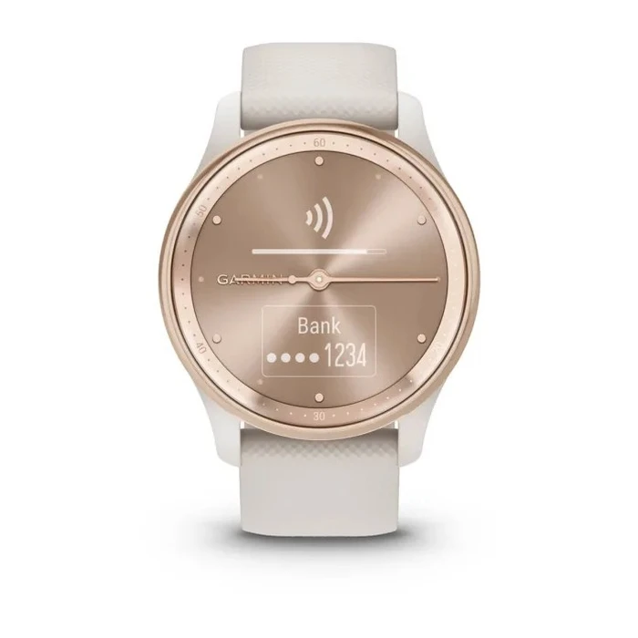 Smartwatch Garmin vivomove Trend LCD 40 mm Hybrid 254 x 346 Pink gold GPS