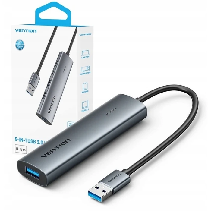USB Hub Hub 5v1 USB-AVention 0.15m