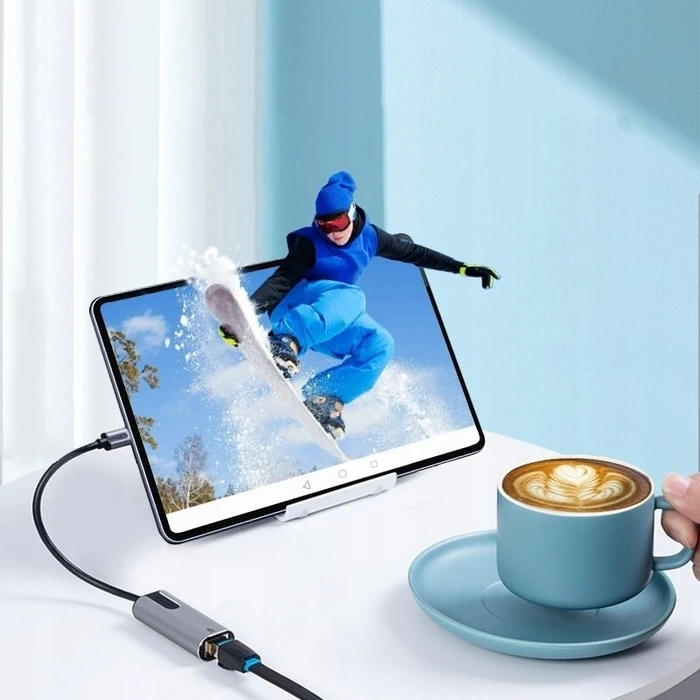 USB Αντάπτορας Δικτύου Vention USB-C Gigabit Ethernet