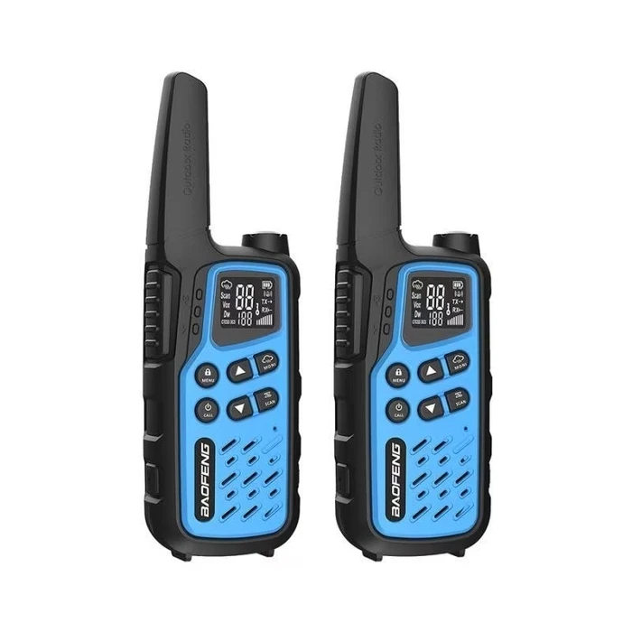 Walkie-Talkie Baofeng BF-T25E Blue, 2 pieces