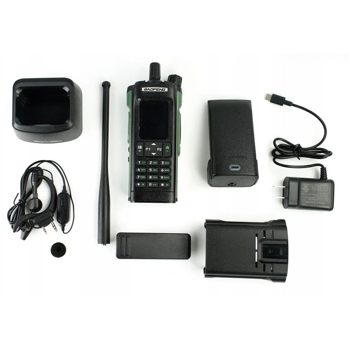 Walkie-Talkie Baofeng DM-32E HTQ DMR radio + aviation band