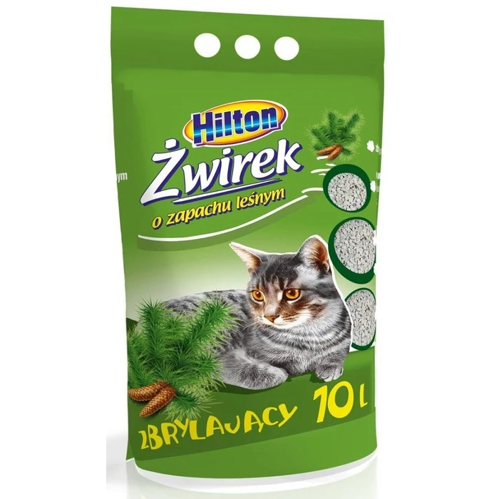 Άμμος Γάτας Hilton bentonite clumping forest cat litter - 10 l