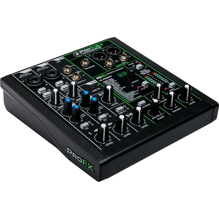Αναλογική Κονσόλα Mackie ProFX6v3 - 6-channel analogue mixer with USB interface, Black