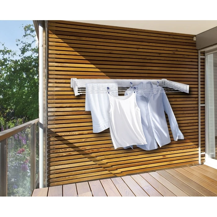 Απλώστρα Leifheit Telegant 30 Protect Wall-mounted rack White