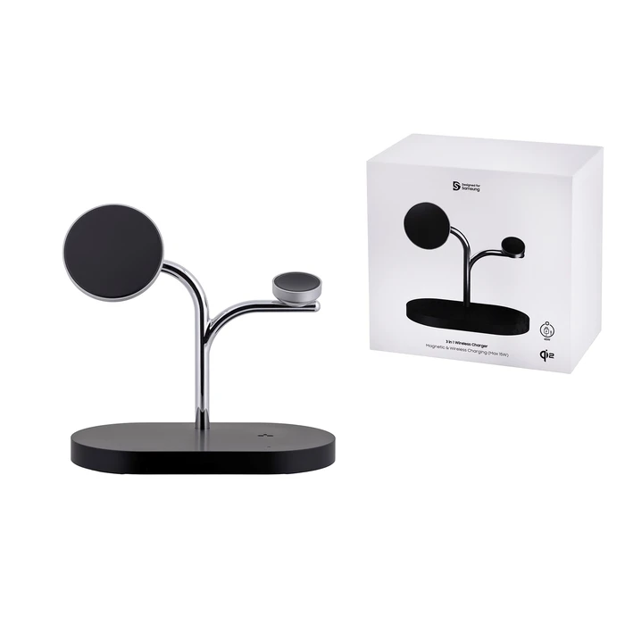 Ασύρματος Φορτιστής Samsung GP-PWU024WIABW,, Black, Silver USB Indoor