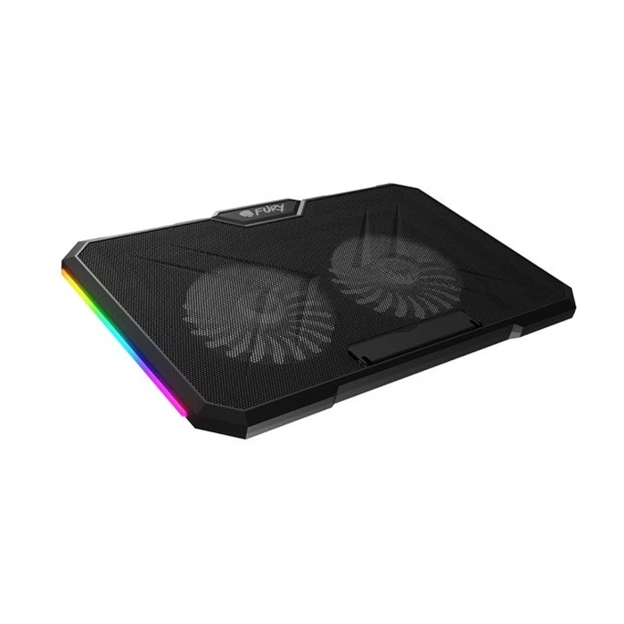 Βάση Laptop Fury GUNBAI G3 Cooling Pad 14.1–17.3" with 2 Fans, RGB Lighting, 2× USB