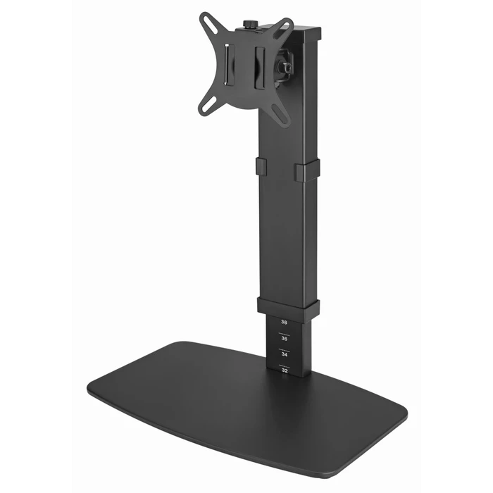 Βάση Monitor Gembird MS-D1ST-02 Height full-motion desk stand, 17"-32", Black
