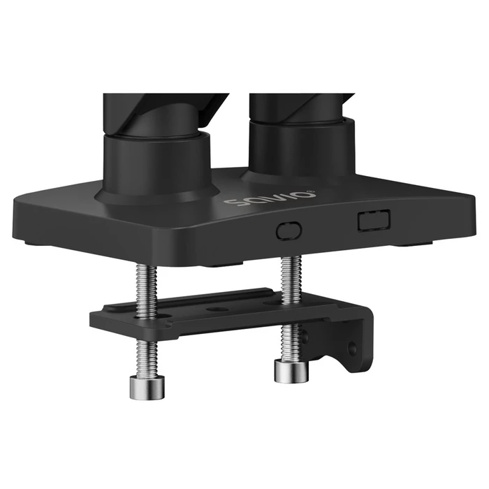 Βάση Monitor Savio UM-04 Dual Spring Desk Mount 17″–32″