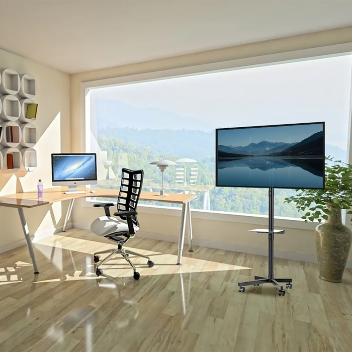 Βάση Τηλεόρασης Maclean MC-949 Cart,, Professional,32-55", on Casters, max. VESA 400x400, max. 25kg