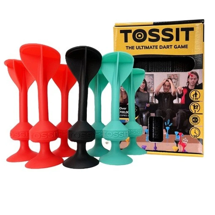 Βελάκια Dart game with silicone suction cups Tossit Starter Set – red and green