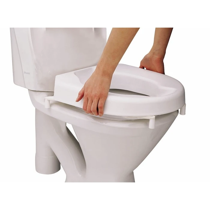 Βοήθημα Τουαλέτας Toilet seat elevation cap with flap Etac HI-Loo 10 cm