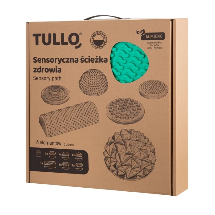 Βρεφικό Παιχνίδι Tullo Fizjo Sensory path 6 pcs