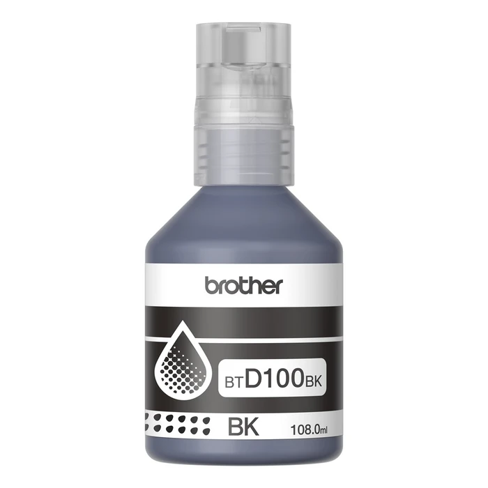 Γνήσιο Μελάνι Brother BTD100BK printer refill Original