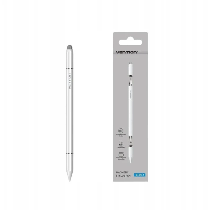 Γραφίδα Αφής Vention 3-in-1 magnetic stylus White