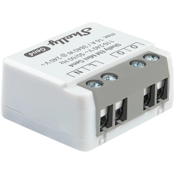 Ενδιάμεσος Διακόπτης Shelly EM Mini Gen4 WiFi smart energy consumption monitor