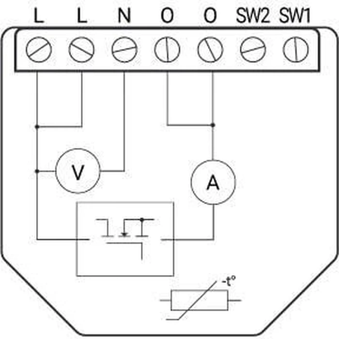 Ενδιάμεσος Διακόπτης Shelly Wave Dimmer EU LR Smart Dimming Controller Green