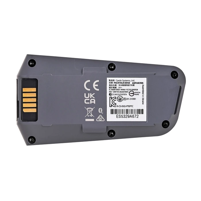 Ενδοεπικοινωνία Μηχανής Cardo PT200001 motorcycle intercom 2 channels 1600 m Black