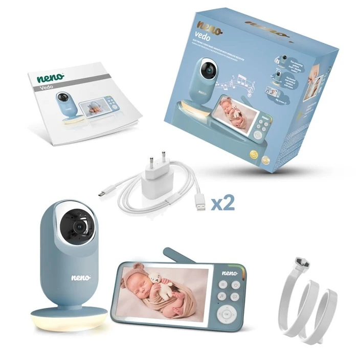 Ενδοεπικοινωνία Μωρού VEDO Blue ELECTRONIC BABY NANNY with WIRELESS RECEIVER