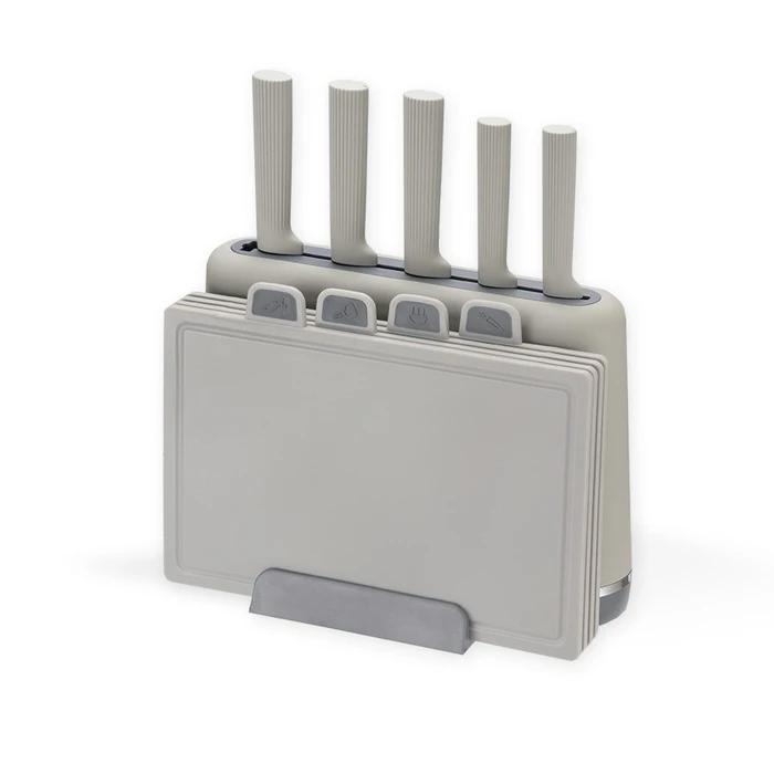 Επιφάνεια Κοπής Maestro MR-1412-GREY Knife set with block + Cutting board set Gray