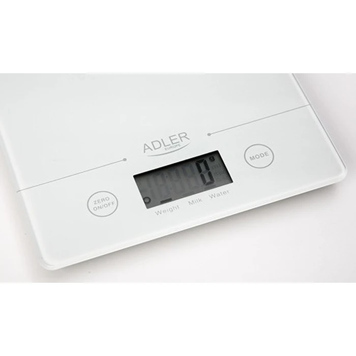 Ζυγαριά Κουζίνας Adler AD 3138 w Electronic White Countertop Square