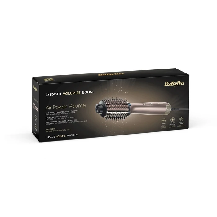 Ηλεκτρική Βούρτσα Babyliss AS95E Air Power Volume Hot air brush Champagne 1000 W