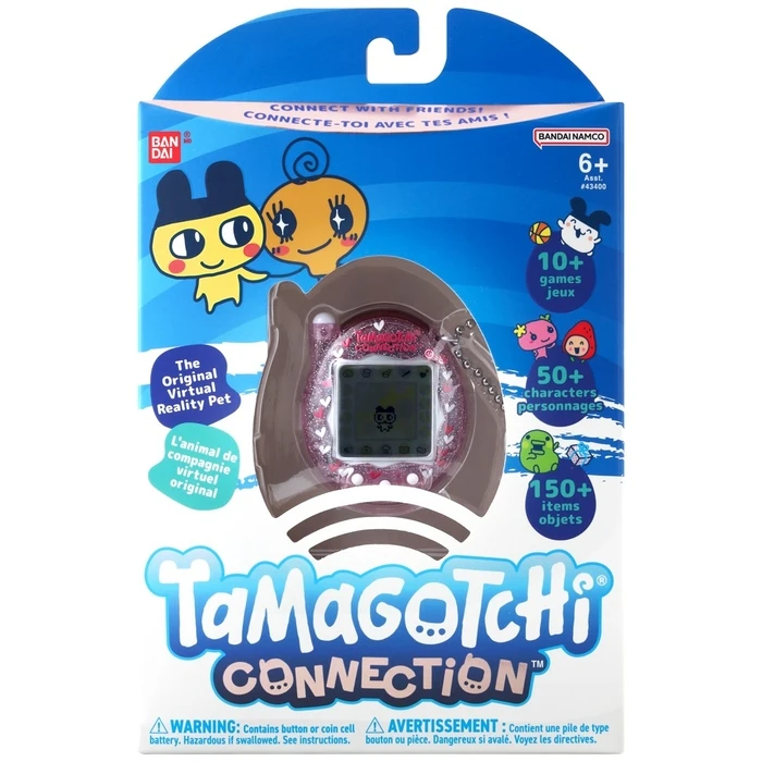 Ηλεκτρονικό Παιχνίδι Bandai Tamagotchi CONNECTION - PINK GLITTER