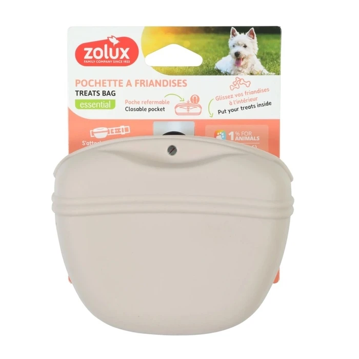 Θήκη για Σακούλες Περιττωμάτων Zolux treat pouch for dog - beige