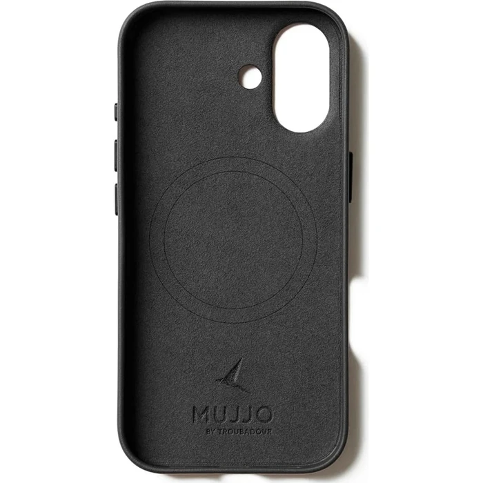 Θήκη Κινητού Mujjo Full Leather Case MagSafe Case for iPhone 17 Black