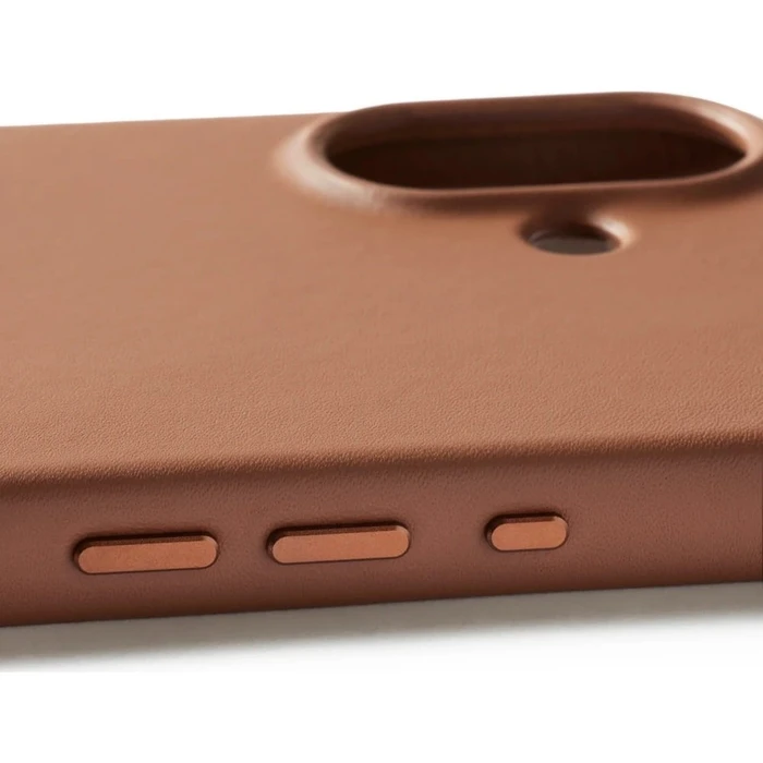 Θήκη Κινητού Mujjo Full Leather Case MagSafe Case for iPhone 17 Brown