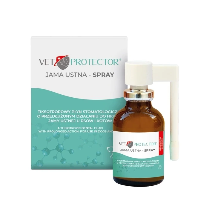 Καθαριστικά Σκύλου JM Sante Vet Protector Oral cavity spray – liquid for the oral cavity for dogs and cats - 30 ml
