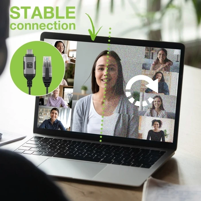 Καλώδιο Techly ICOC U3C-RJ45-030 networking Silver, Black 3 m Cat6 F/UTP (FTP)